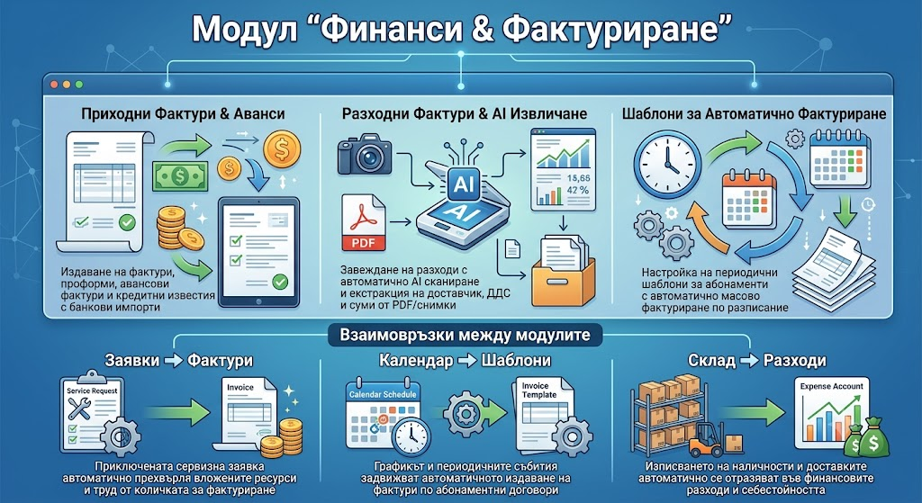 Модул Финанси