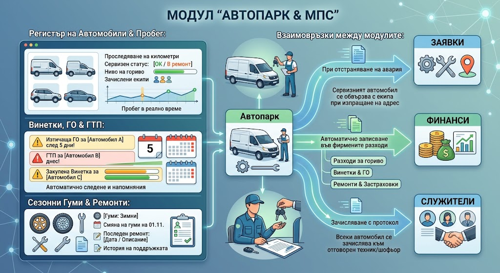 Модул Автопарк & МПС