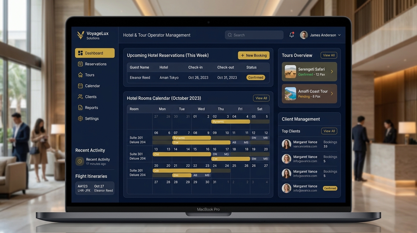 Sidiora Hotel & Tour ERP